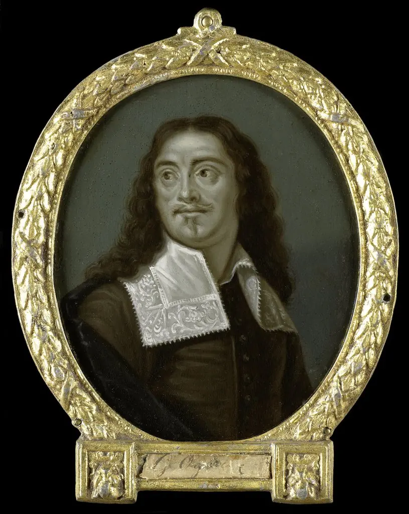 Portrait of Willem Ogier, Dramatic Poet in Antwerp, by Arnoud van Halen