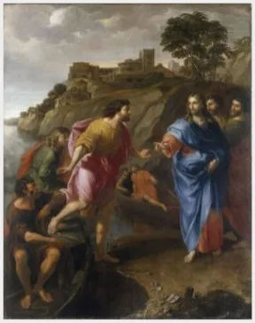 The Calling of the Sons of Zebedee, by Arnould de Vuez, oil, 1690