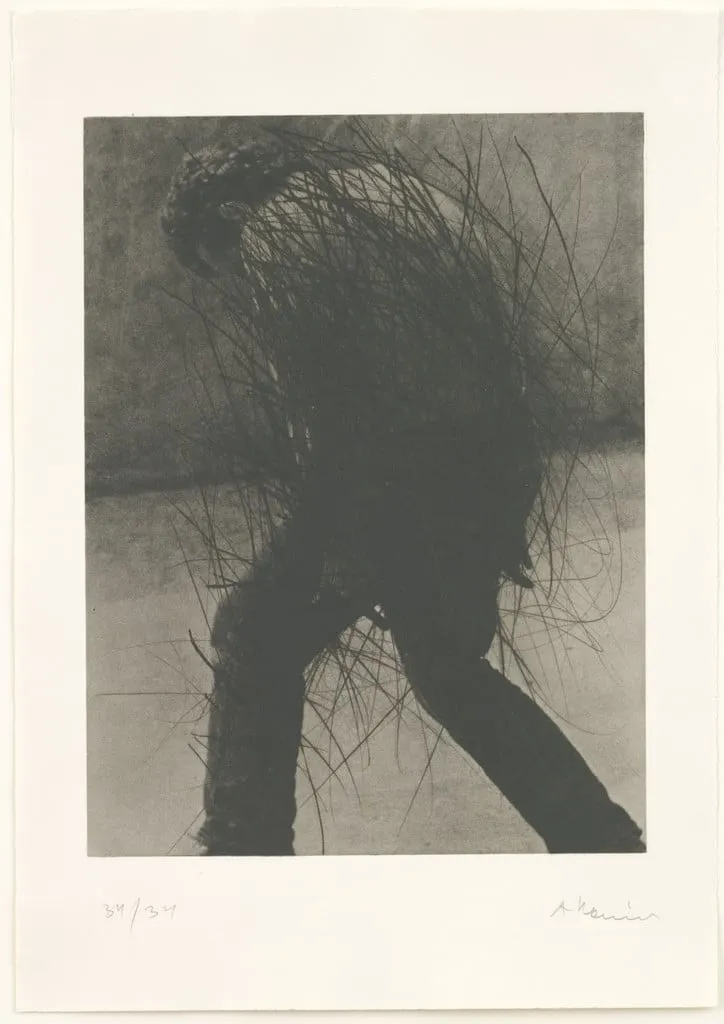 Untitled, by Arnulf Rainer, ink, 1976