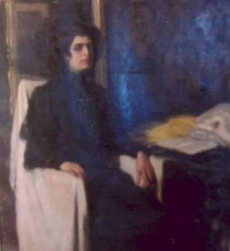 Portret de femeie, by Árpád Vida