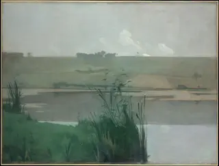 Arques-la-Bataille, by John Henry Twachtman