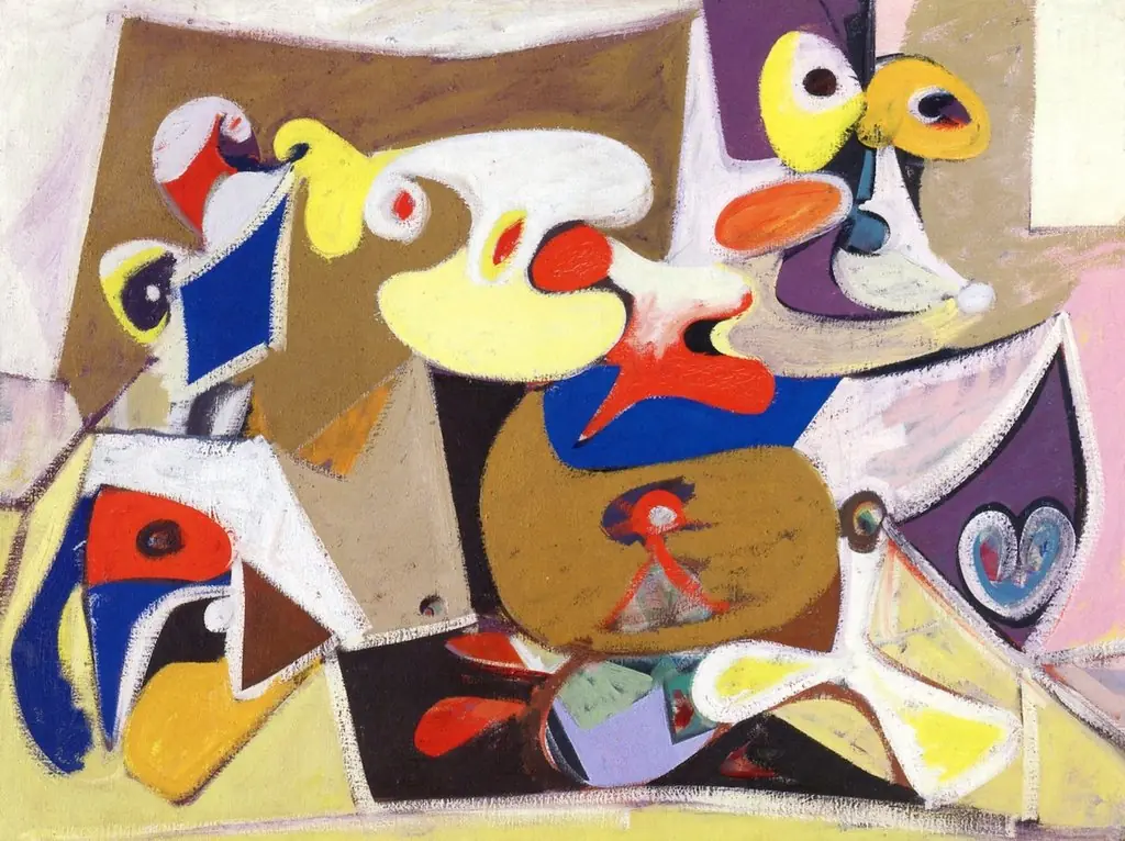 After Xhorkum, by Arshile Gorky