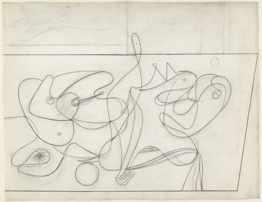 Untitled, by Arshile Gorky