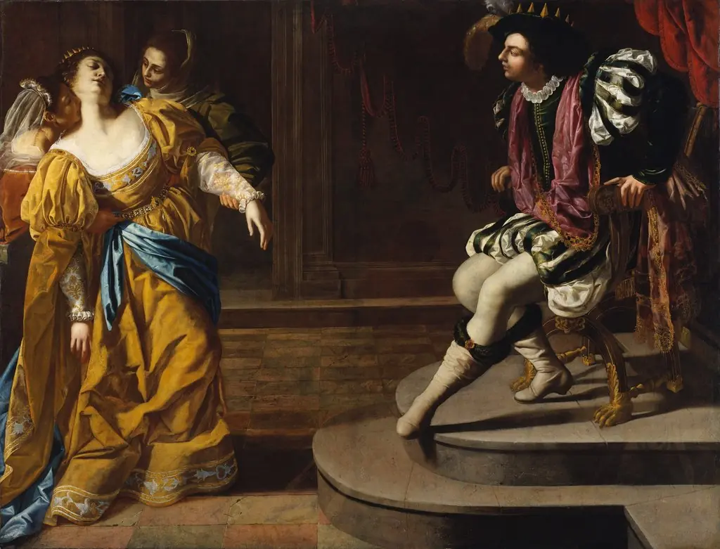 Esther before Ahasuerus, by Artemisia Gentileschi