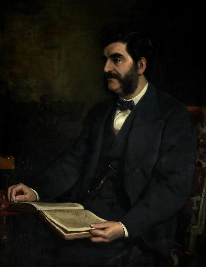 Hormuzd Rassam (1826–1910), by Arthur Ackland Hunt