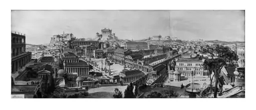 Rome as it was, restored after existing remains, by Arthur Ashpitel