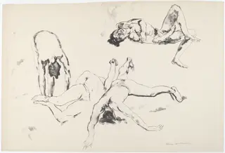 Men in Agony, by Arthur B. Davies
