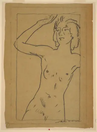 Nude Woman, by Arthur B. Davies