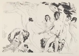 Release at the Gates, by Arthur B. Davies