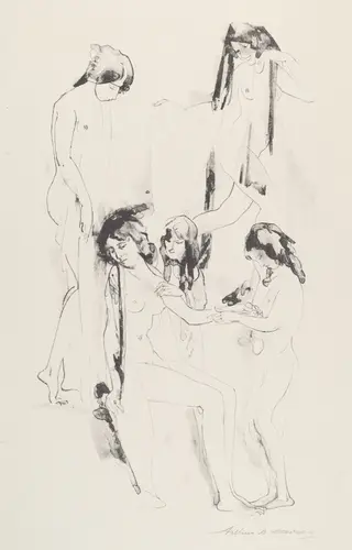 Stir of Shadowed Melodies, by Arthur B. Davies