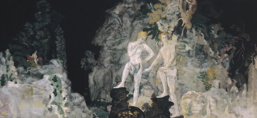 Adventure, by Arthur Bowen Davies, oil, 1914