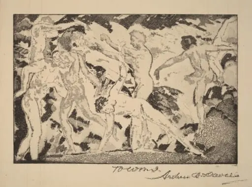 By the Caliban, by Arthur Bowen Davies