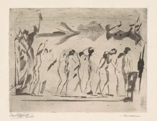 Mirror of Illusion, by Arthur Bowen Davies