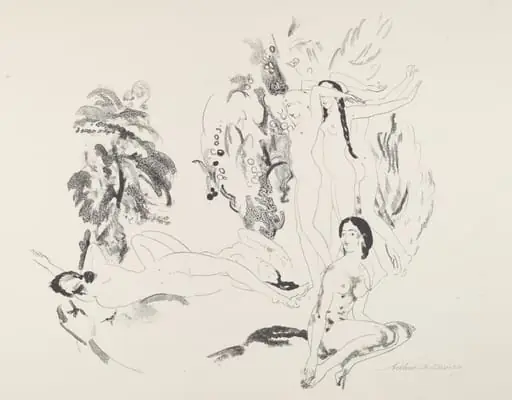 Passing of Dreams, by Arthur Bowen Davies
