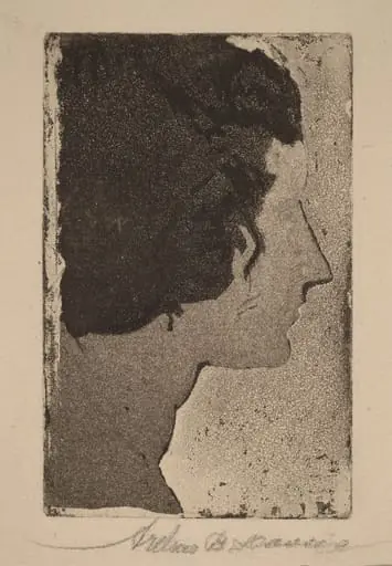 Profile, by Arthur Bowen Davies
