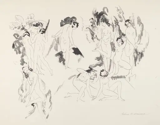 Recurrence, by Arthur Bowen Davies