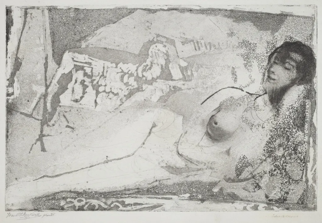 Torment, by Arthur Bowen Davies, ink, 1920