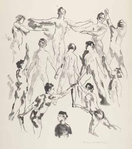 Twelve Men, by Arthur Bowen Davies