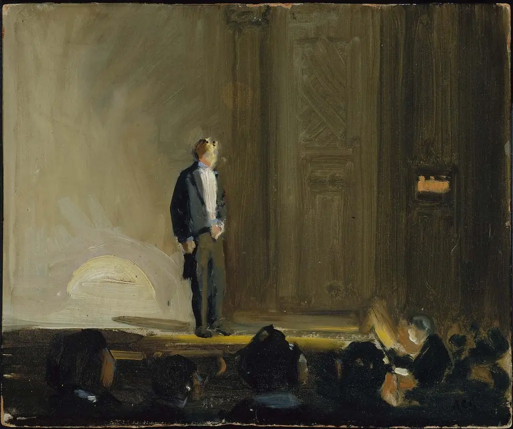 The Barnstormer, Old South Theater, Boston, by Arthur Clifton Goodwin