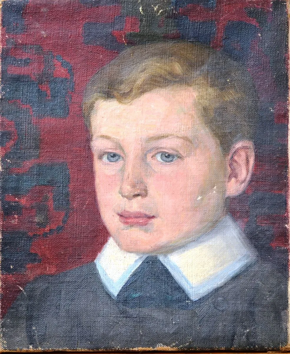 Portret de copil, by Arthur Coulin, unspecified