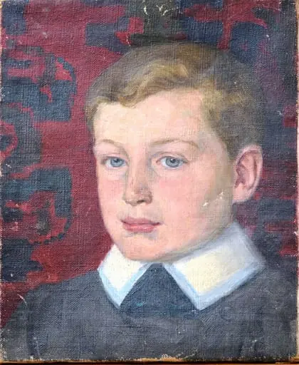 Portret de copil, by Arthur Coulin