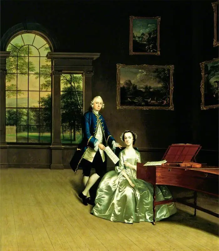 The Duet, by Arthur Devis