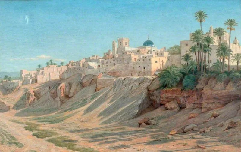 Elche near Alicante, Spain, by Arthur Ditchfield, unspecified, 1872