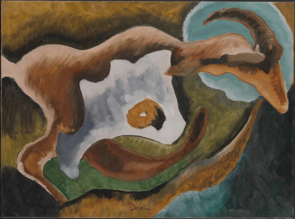 Goat, by Arthur Dove, oil, 1935