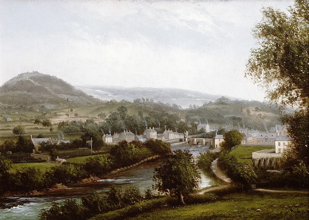 Llangollen, by Arthur Gilbert, oil, 1890