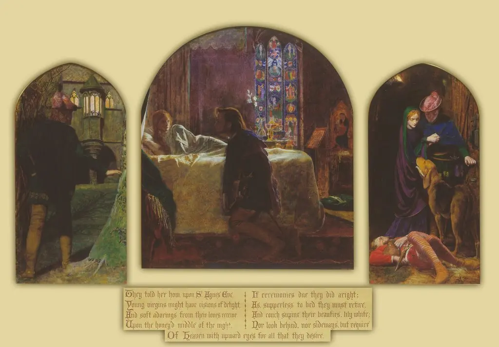The Eve of St Agnes, by Arthur Hughes