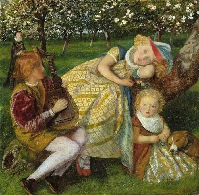 The King's Orchard, by Arthur Hughes
