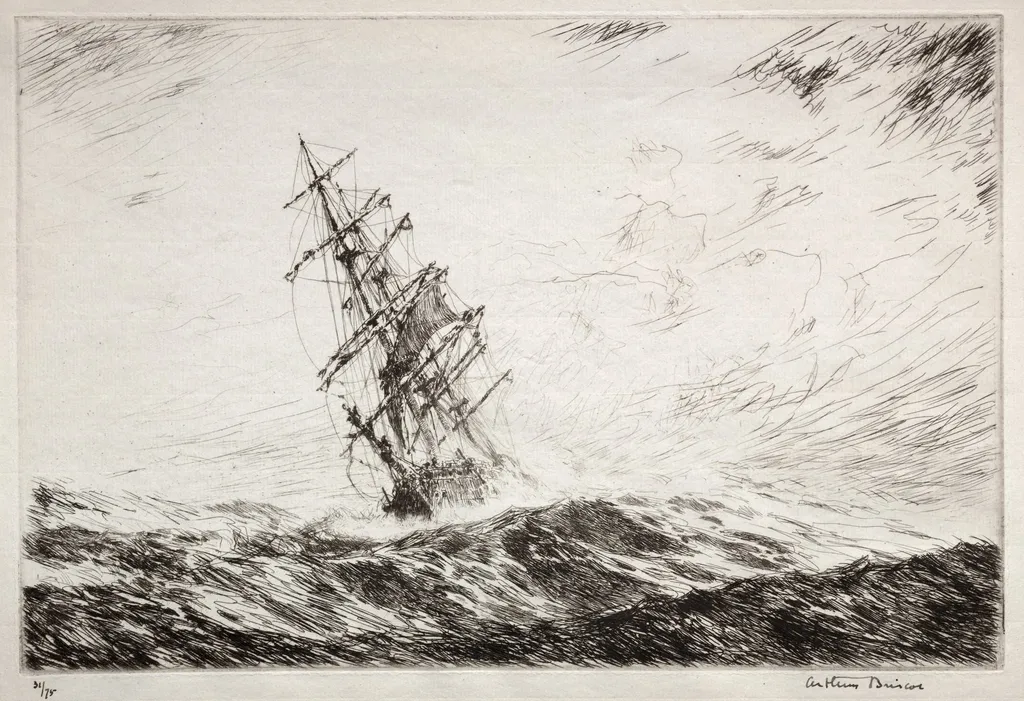 Hove To, by Arthur John Trevor Briscoe, 1929
