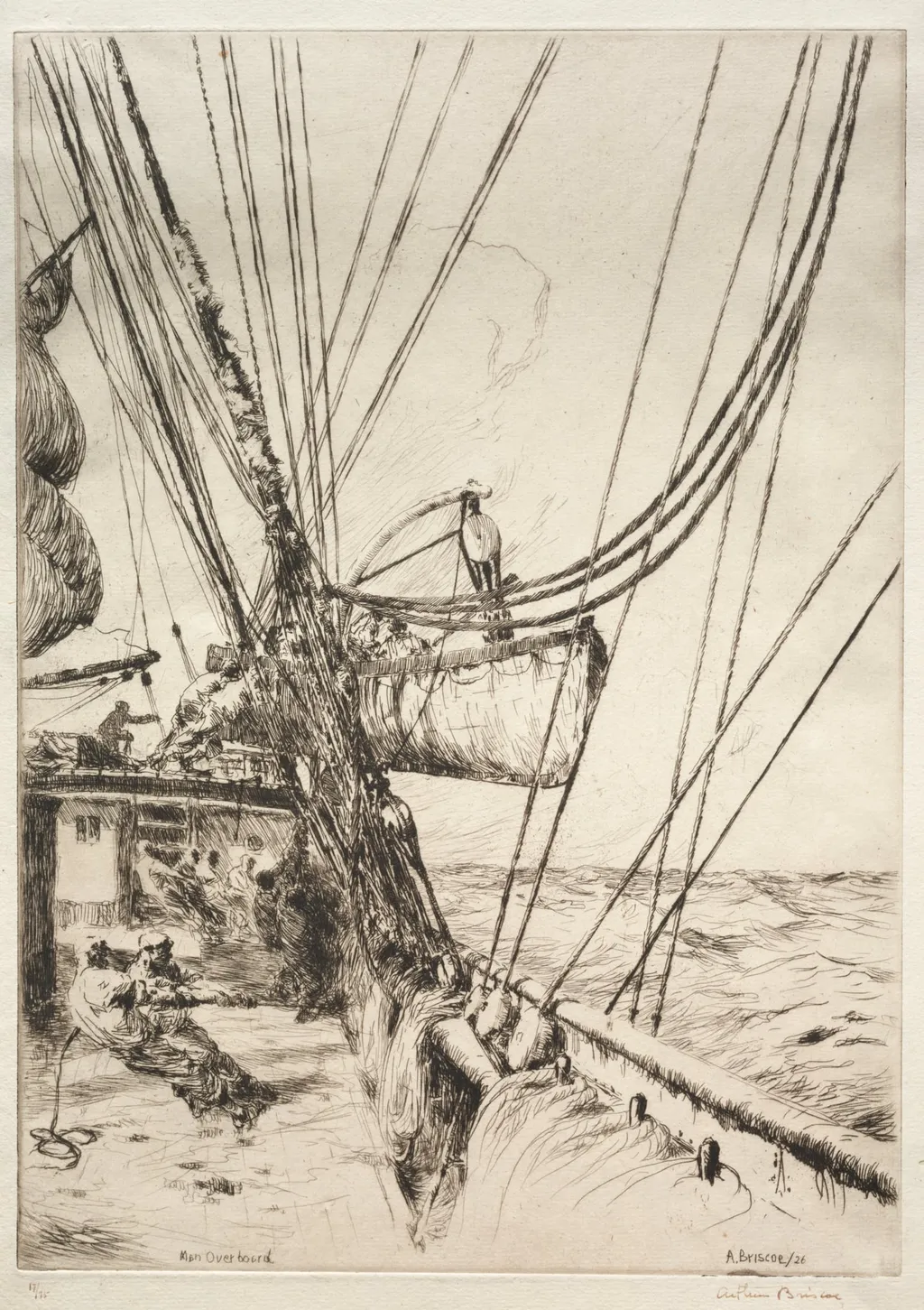 Man Overboard, by Arthur John Trevor Briscoe, 1926