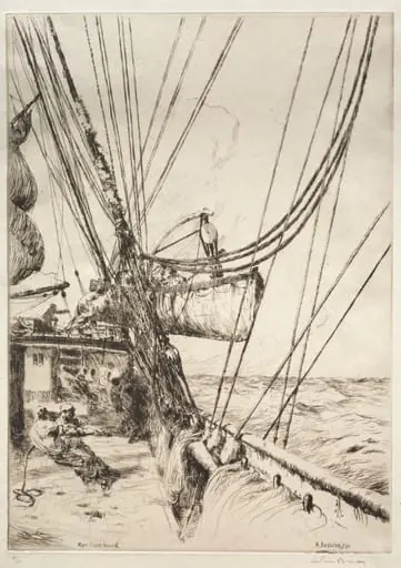 Man Overboard, by Arthur John Trevor Briscoe