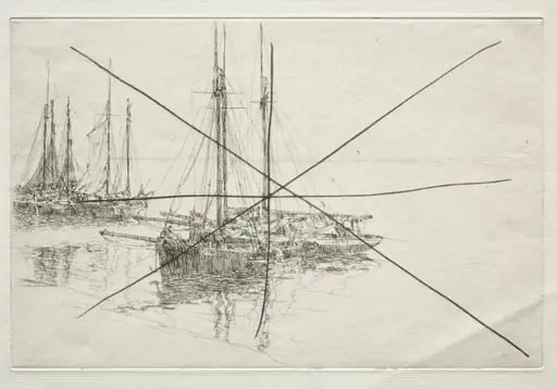 Oyster Dredgers, by Arthur John Trevor Briscoe
