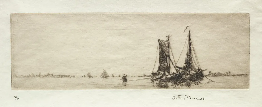 Sand Creek, Veere, by Arthur John Trevor Briscoe, 1920