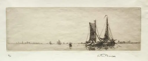 Sand Creek, Veere, by Arthur John Trevor Briscoe