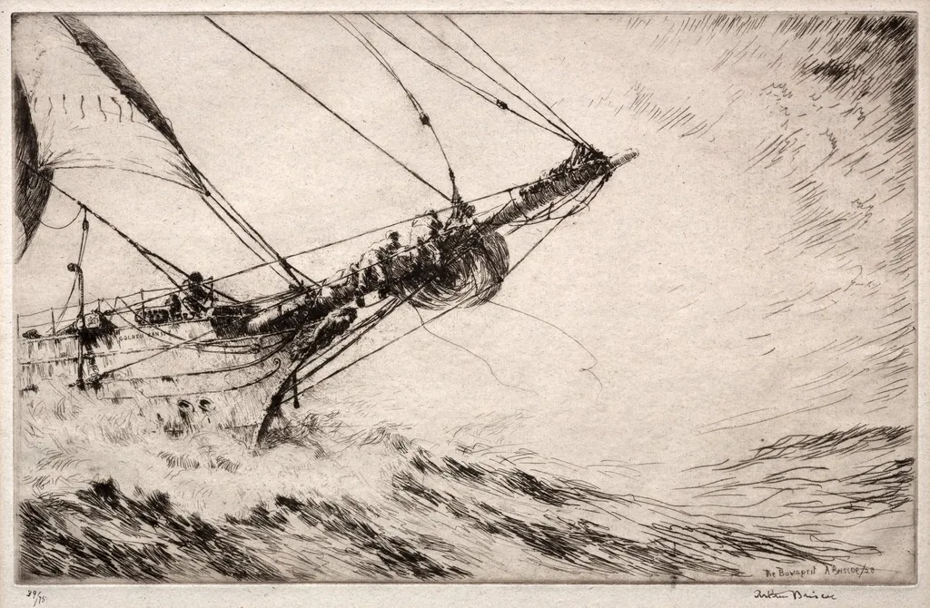 The Bowsprit, by Arthur John Trevor Briscoe, 1928