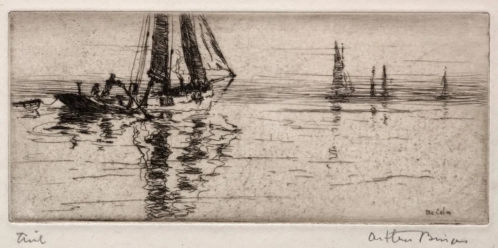 The Calm, by Arthur John Trevor Briscoe, 1925