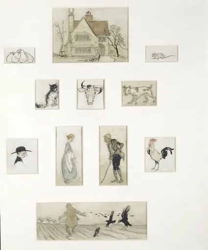 The House that Jack Built, by Arthur Rackham