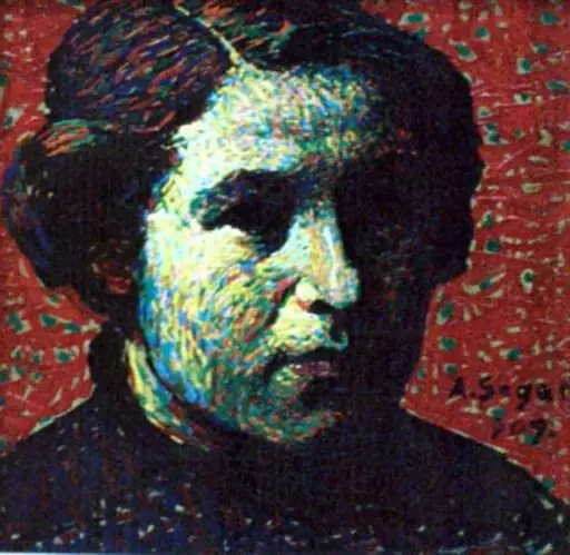 Soția artistului, by Arthur Segal