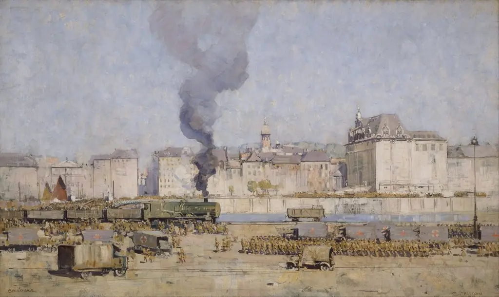 Boulogne, by Arthur Streeton
