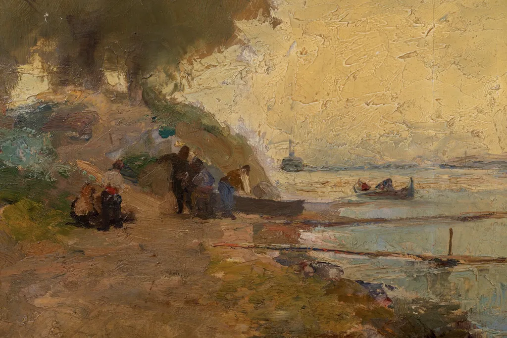 Portul Brăila, by Arthur Verona, unspecified, 1906