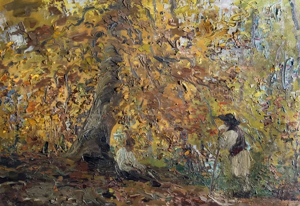 Peisaj cu figuri, by Arthur Verona (Garguromin)
