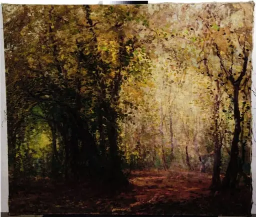 Peisaj de pădure toamna, by Arthur Verona (Garguromin)