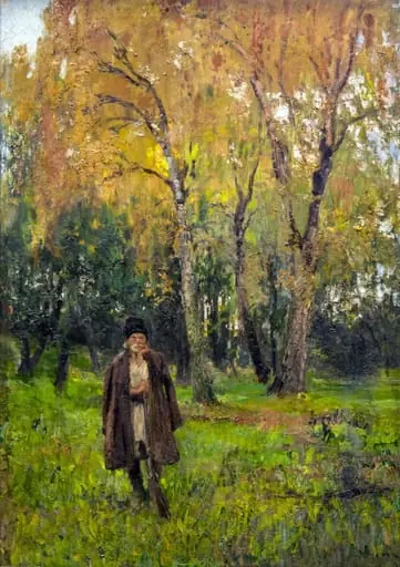 Țăran în peisaj, by Arthur Verona (Garguromin)