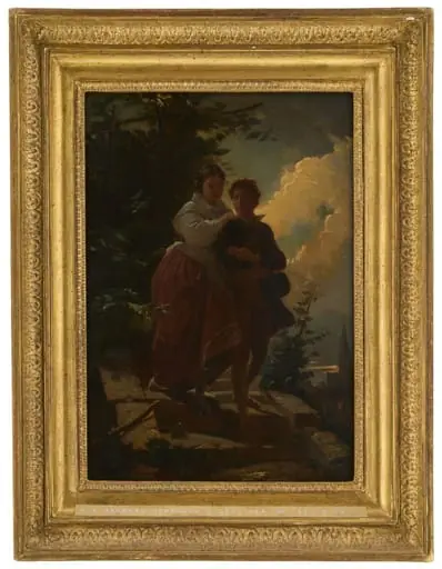 Hermann und Dorothea, by Arthur von Ramberg, 1969