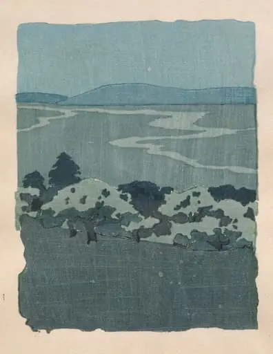 Dragon and Orchard, by Arthur Wesley Dow