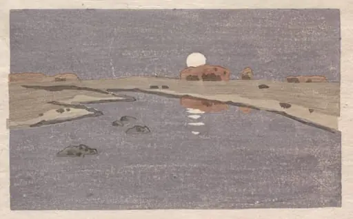 Moonrise, by Arthur Wesley Dow