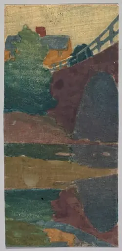 The Old Bridge or Ipswich Bridge, by Arthur Wesley Dow